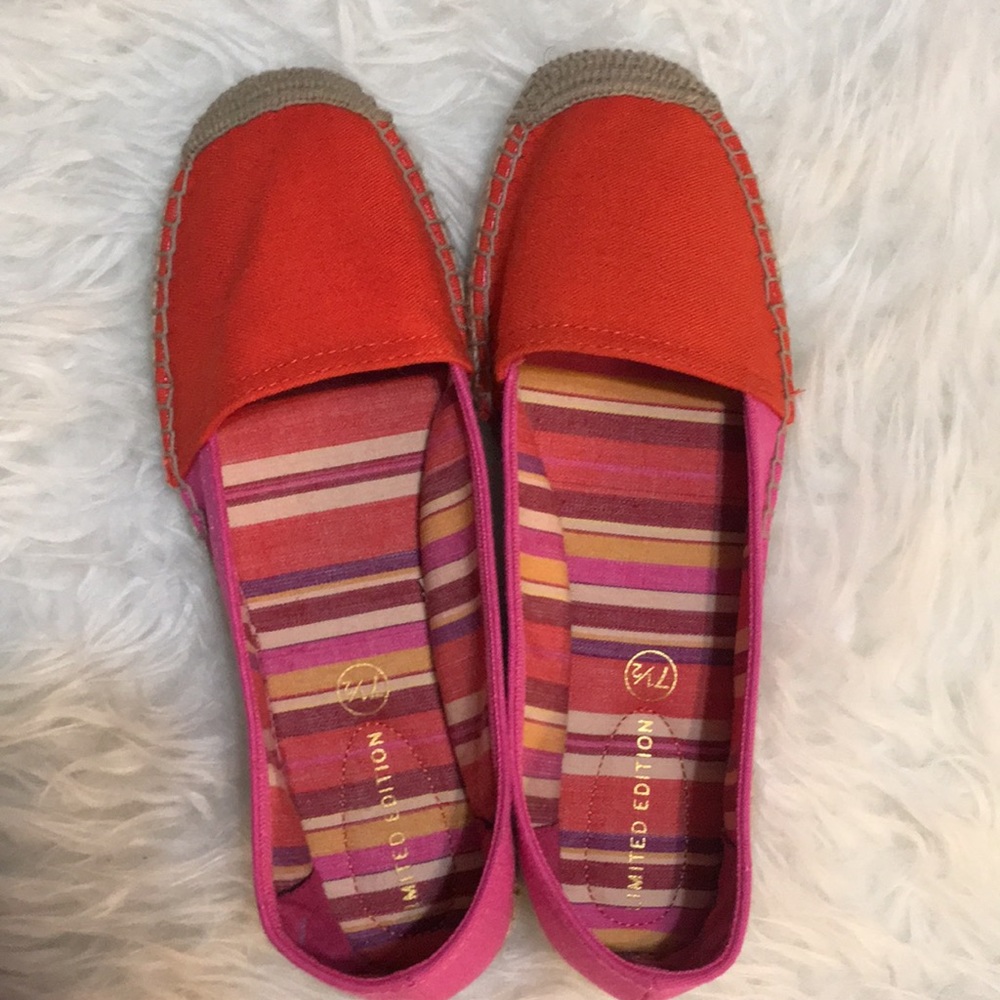 Limited Edition pink and orange Espadrilles
